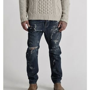 Man X OneTeaspoon Distressed Cowboy Mr Golds Jeans Size 32R
